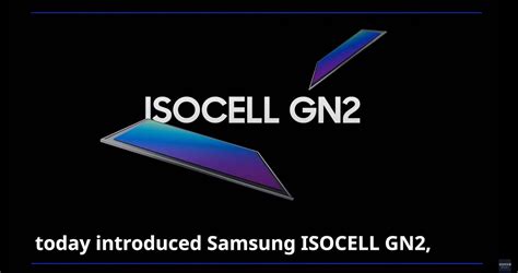 Samsung ISOCELL GN2 Ecco Il Nuovo Sensore Da 50 Mpx FotoNerd