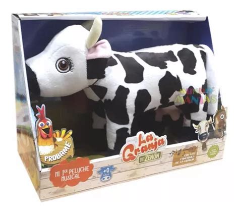 Peluche Musical Vaca Lola 30 Cm La Granja De Zenon Original En Venta En