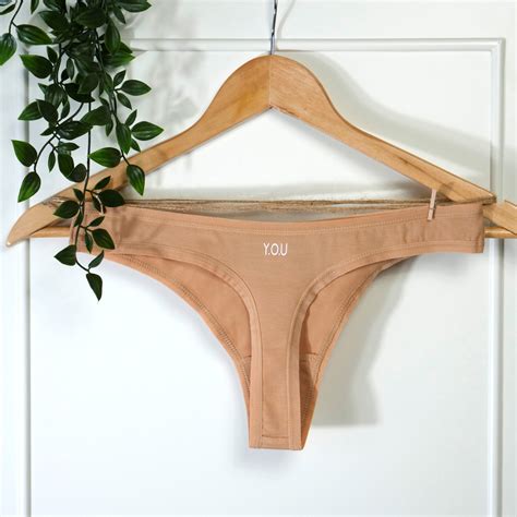 Womens Organic Cotton Underwear In Almond Light Nude