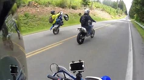 Video Of Seattle Motorcyclist Falling Off His Bike After High Speed