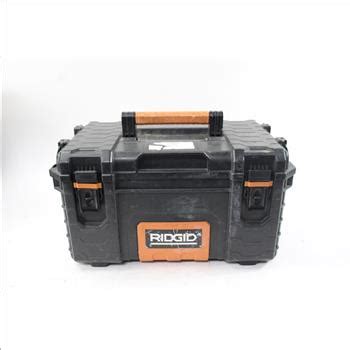 Ridgid Tool Box With Assorted Tools | Property Room