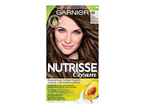 Garnier Nutrisse Cream Permanent Nourishing Color Cream Medium Natural Brown 50