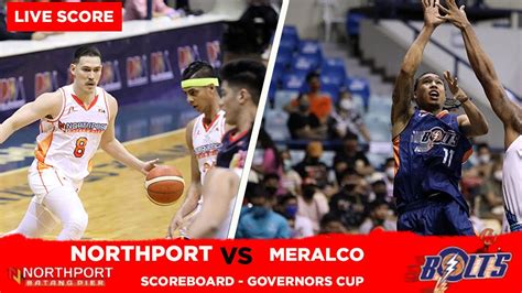 Northport Batang Pier Vs Meralco Bolts 30 Sep 2022 PBA Governors Cup