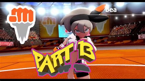 Gym Leader Bea Pokemon Sword Gameplay Walkthrough Part 13 Youtube