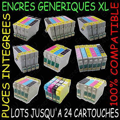 Lot De Cartouches D Encre Epson Non Oem To To T T T