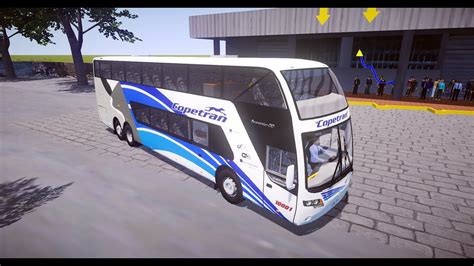 Proton Bus Copetran Busscar Panoramico DD 2009 Scania K420 YouTube