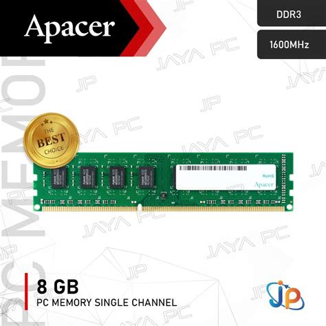 Jual Memory Apacer Value Ddr Pc Mhz Gb Ram Shopee Indonesia