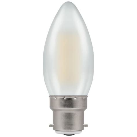 Crompton Led W Candle Filament Pearl Dimmable Bc B D K