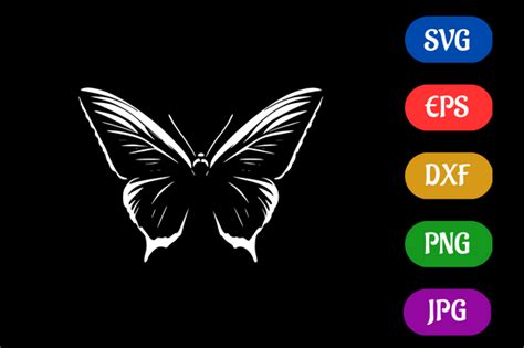 Butterfly Quality Dxf Icon Cricut Graphic By Creative Oasis · Creative Fabrica