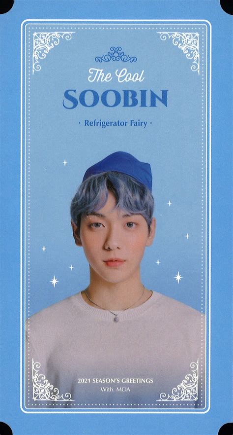 Txt Season S Greetings Soobin Profile Card Mandarake