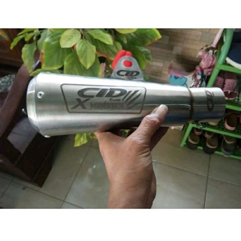 Jual Knalpot Racing CLD X Moster LASER Leher Cobra All Montor Vario