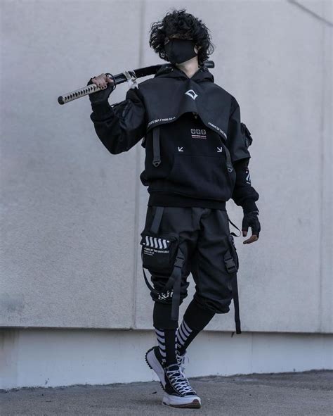 Cyberpunk Outfit Male Cyberpunk Aesthetic Outfit Cyberpunk Streetwear