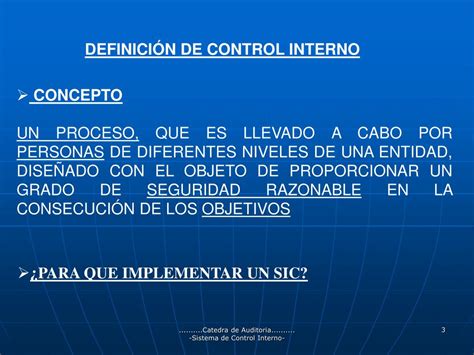 Ppt Estructura De Control Interno Nuevos Conceptos Informe Coso