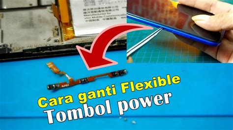 Cara Mengganti Flexible Tombol Power Dan Backdor Hp Vivo Youtube