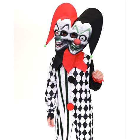 Two Faced Clown Childs Costume Party Delights