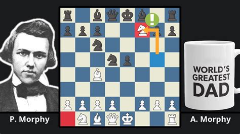 How Chess Prodigy Paul Morphy Checkmated His Dad With With Rook Odds