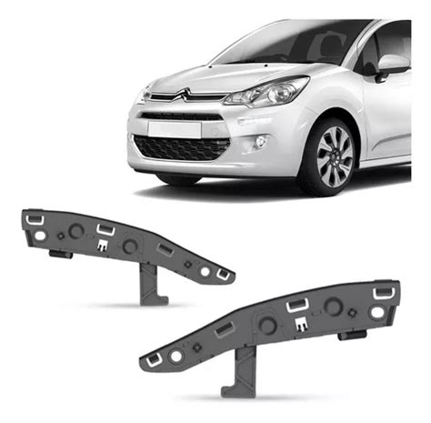 Suporte Parachoque Dianteiro Citroen C3 13 14 15 16 17 2018