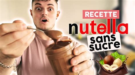 Nutella SANS SUCRE ma recette secrète de la pâte à tartiner light