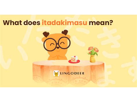 What does Itadakimasu Mean and How to Use it Properly - LingoDeer