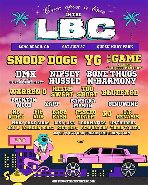 Snoop Dogg, YG, The Game To Headline Once Upon A Time In The LBC ...