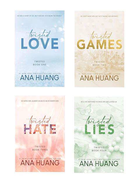 Twisted Novel By Ana Huang (4 book series): Twisted Love, Games, Hate