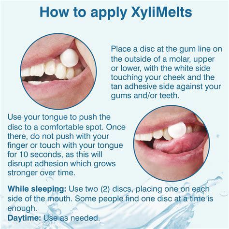 Oracoat Xylimelts Dry Mouth Relief Oral Adhering Discs Slightly Sweet