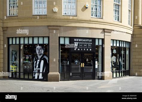 Newcastle United Football Club Shop, Newcastle City Centre, Tynside ...