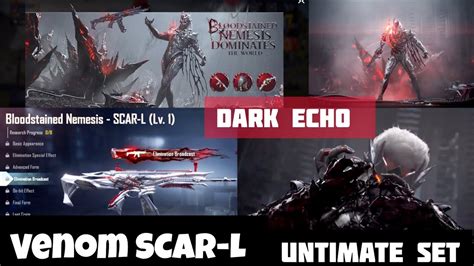 New Scar L And Ultimate Set Crate Opening Dark Echo Bloodstain