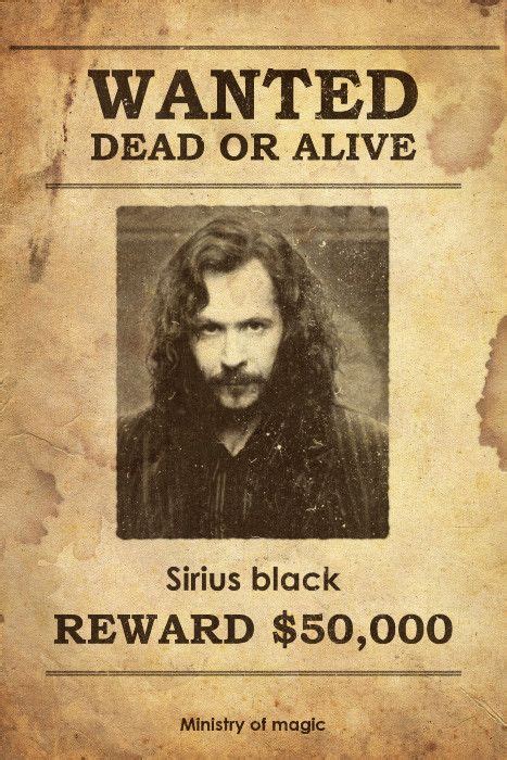 Sirius Black In Harry Potter Poster Sirius Black Harry Potter