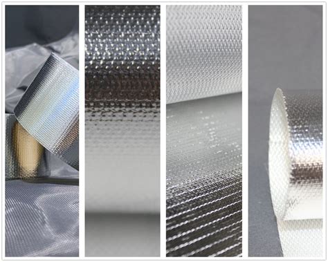 Fiberglass Alu Glass Cloth Tape Aluglass Aluminium HVAC Foil Fiber