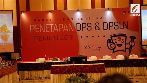 Video Kpu Gelar Rapat Rekapitulasi Dps Pemilu Pemilu Liputan