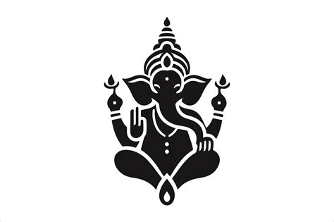 Ganesh Chaturthi Silhouette Vector Art Graphic by SKShagor Barmon ...