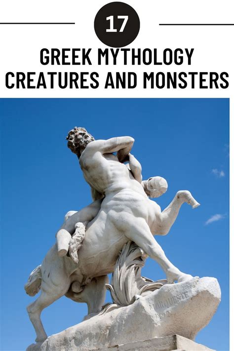 17 Greek Mythology Creatures and Monsters - Unfolding Greece