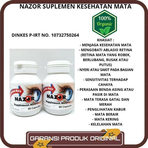 Jual Obat Vitamin Penjernih Mata Ampuh Best Seller Original Di Lapak