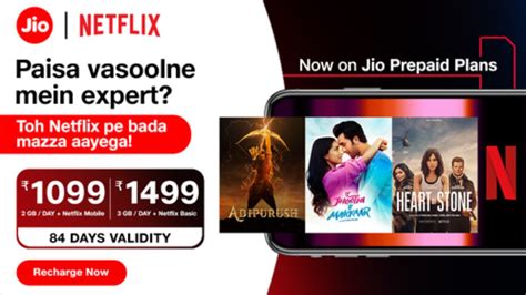 Reliance Jio Now Offers Netflix Subscription With Its New Prepaid Plan