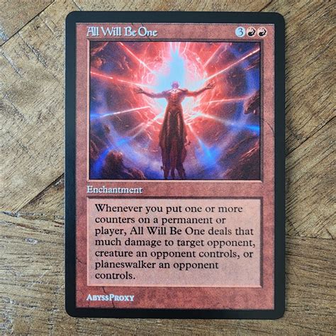 All Will Be One A Mtg Abyss Proxy Shop Enhance Your Commander And Edh Decks With Mtg Proxies