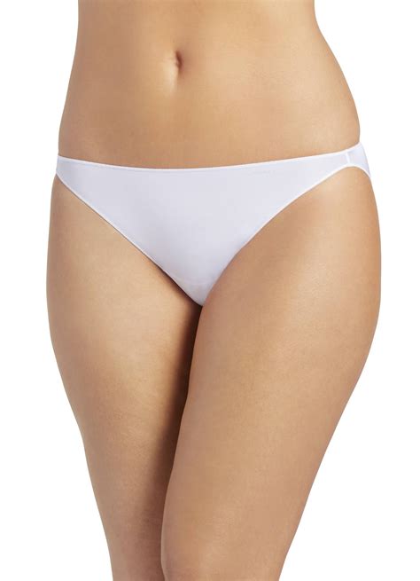 Jockey Women S No Panty Line Promise Tactel String Bikini Walmart