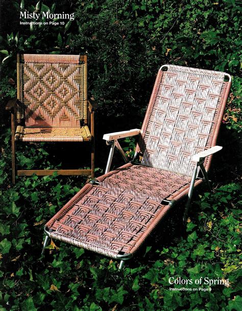 Free Printable Macrame Chair Patterns