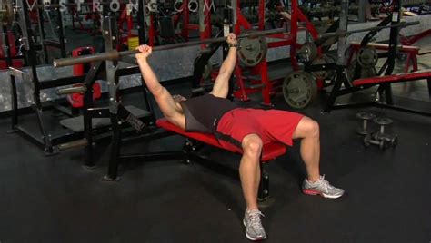 How To Do A Barbell Bench Press Youtube