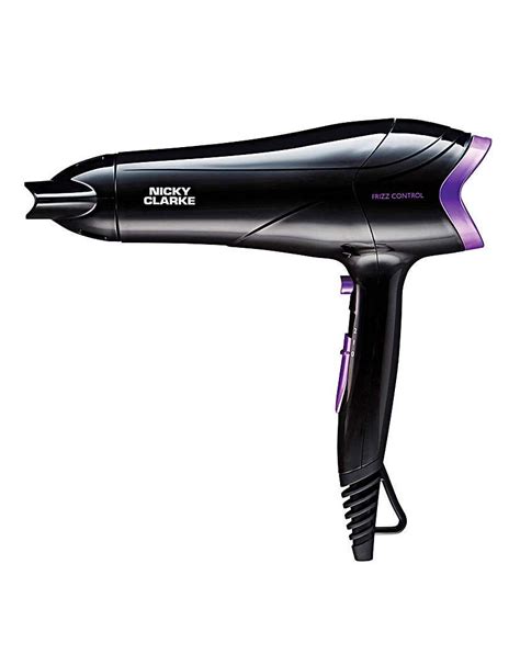 Nicky Clarke Frizz Control Dc Hair Dryer Home Essentials Frizz Control Hair Control Hair Dryer