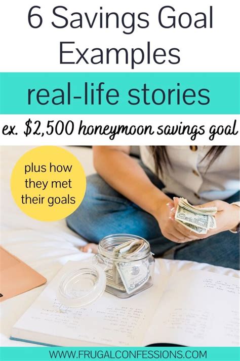 Inspiring Saving Goals Examples Both Short And Long Term Goals