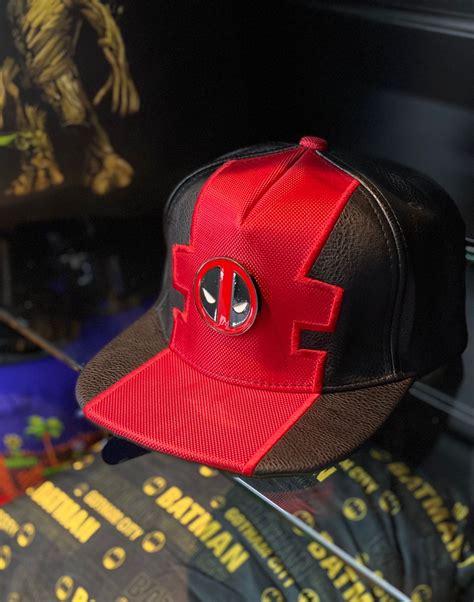 Bon De Couro Snapback Deadpool Marvel Comics Toyshow Tudo De