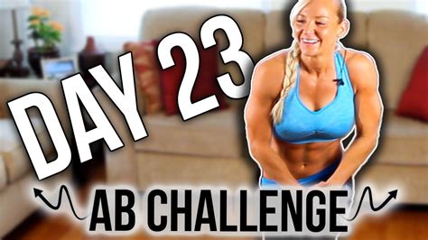 Ab Challenge Day 23 Strong Like Us Intense Ab Workout Youtube