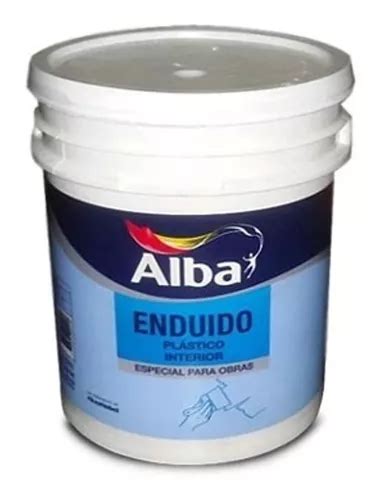 Enduido Plastico Alba Interior Lts Cuotas Sin Inter S