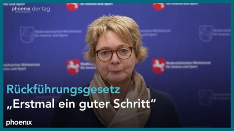 Daniela Behrens Spd Innenministerin Niedersachsen Zu Abschiebungen