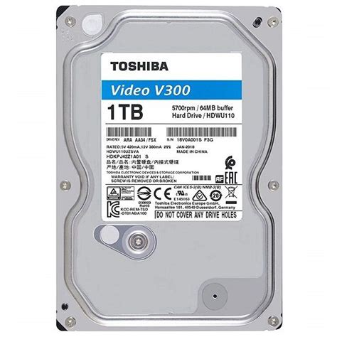 Hdd Toshiba Surveillance Tb Cctv Hard Disk Sns Infotech