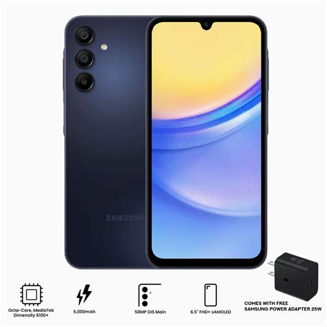 Samsung Galaxy A15 5g Sm A156e Dsn Blue Black 256gb 8gb Ram 5g