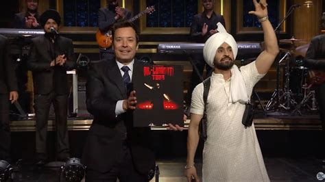 Diljit Dosanjh Makes Jimmy Fallon Dance In His Seat With Punjabi Bops