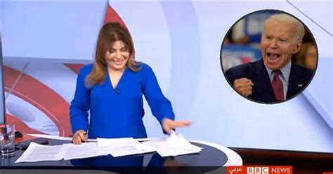 شاهد مذيعة عربية في الـ Bbc تدخل في نوبة ضحك على الهواء وتعجز عن