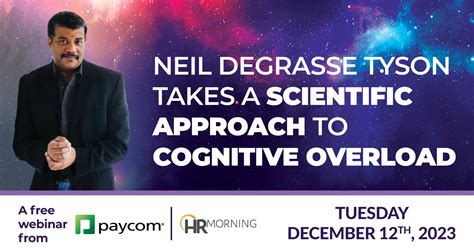 Neil DeGrasse Tyson Takes A Scientific Approach To Cognitive Overload